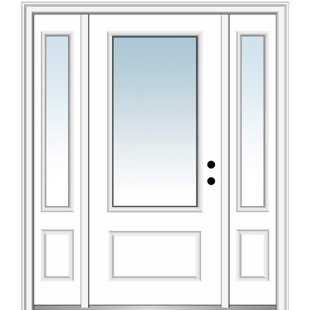 VERONA HOME DESIGN 80'' Fiberglass Front Entry Doors