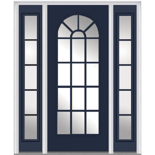 VERONA HOME DESIGN 80'' Fiberglass Front Entry Doors