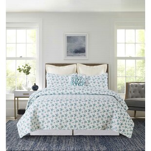 C&F HOME Maris Modern & Contemporary Cotton Quilted Coastal Quilt Set