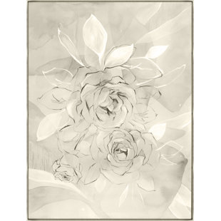 CHELSEA ART STUDIO Through a Rose Garden by Janice Sadler - Wrapped Canvas Painting Print