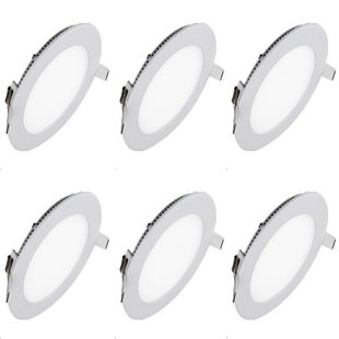 ILETT 2.5'' LED Retrofit Recessed Lighting Kit (Set of 6)