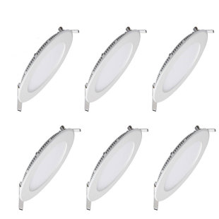 ILETT 5'' LED Retrofit Recessed Lighting Kit (Set of 6)