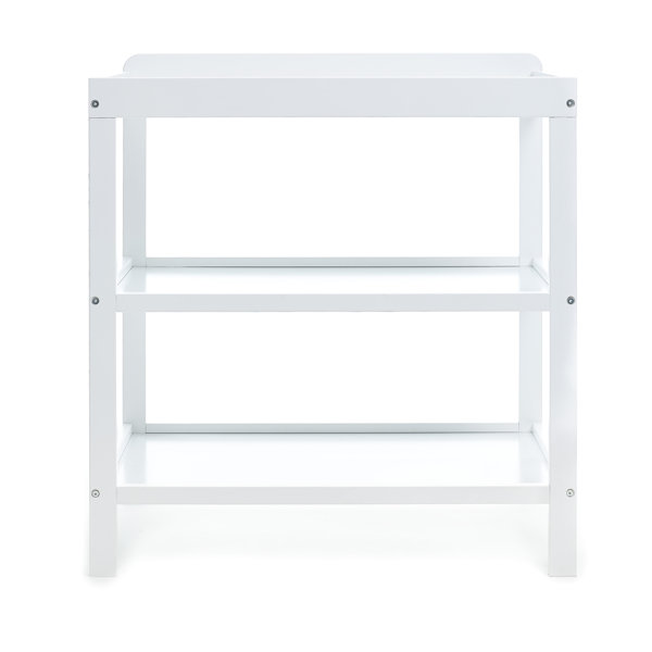 open shelf changing table