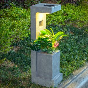 Solar 5-Light Bollard Light