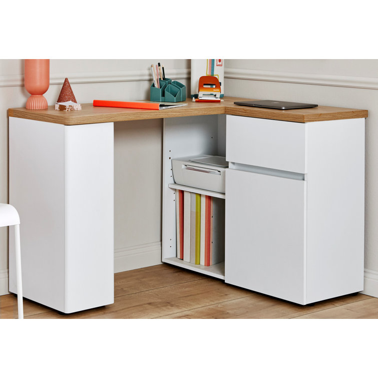 Jahnke Cu Libre 127 E L Shape Computer Desk Wayfair Co Uk