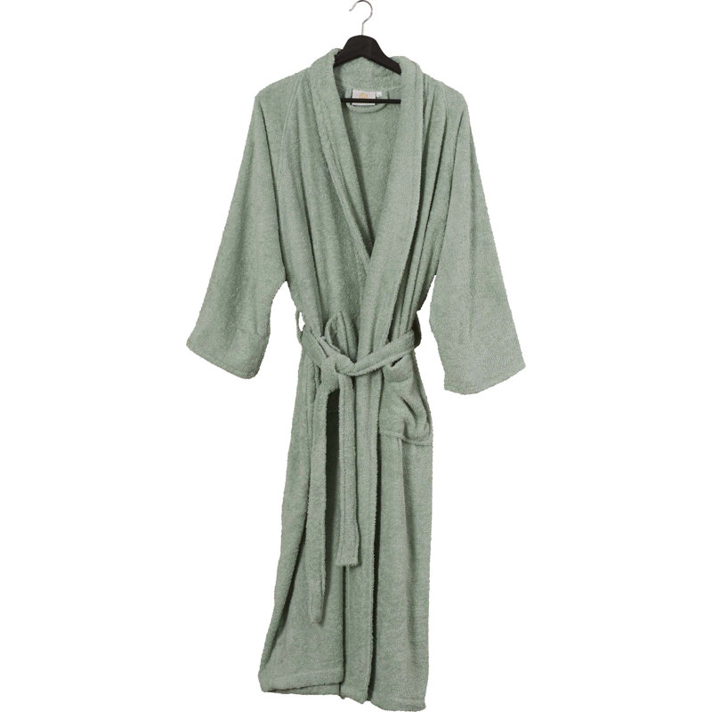 The Twillery Co Robe De Chambre Avec Poches En Ratine 100 Coton