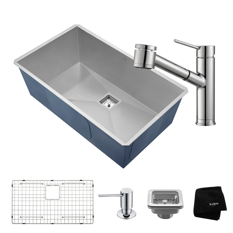 Pax Zero Radius 16 Gauge Stainless Steel 31 5 X 18 Undermount Pax Zero Radius 16 Gauge Stainless Steel 31 5 X 18 Undermount Kitchen