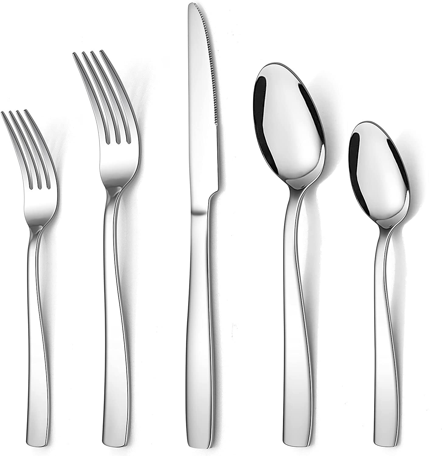 Latitude Run® Stainless Steel Flatware - Set of 40 | Wayfair