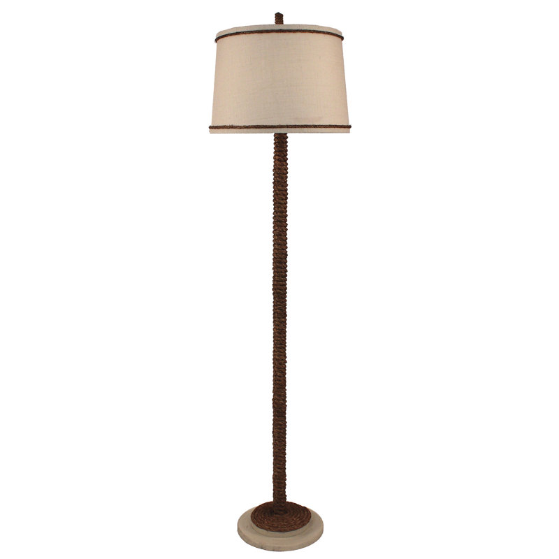 wayfair copper floor lamp