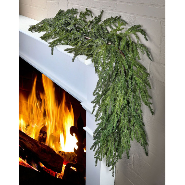 Garlands aisle The Holiday Aisle® 5' Norfolk Pine Garland & Reviews | Wayfair
