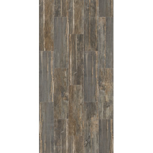 Wood Grain Ceramic Tile Wayfair Tampico 7 X 24 Ceramic Tile In Gray