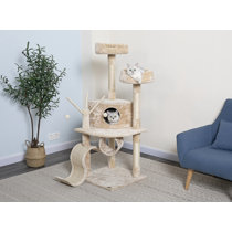 Whisker City Cat Tower Wayfair