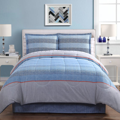 Ellison First Asia Azares 8 Piece Comforter Set Size Full