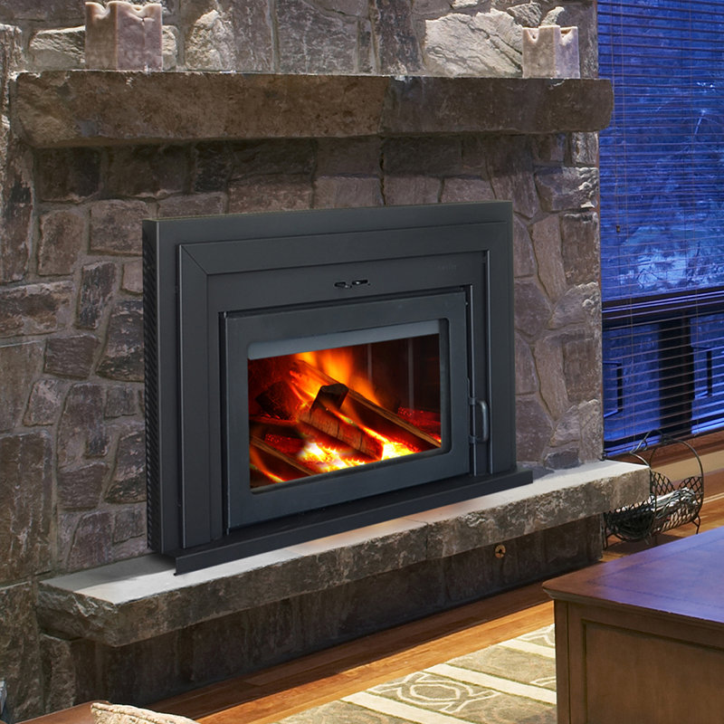 Supreme Fireplaces Inc Fusion Wood Burning Fireplace Insert Wayfair