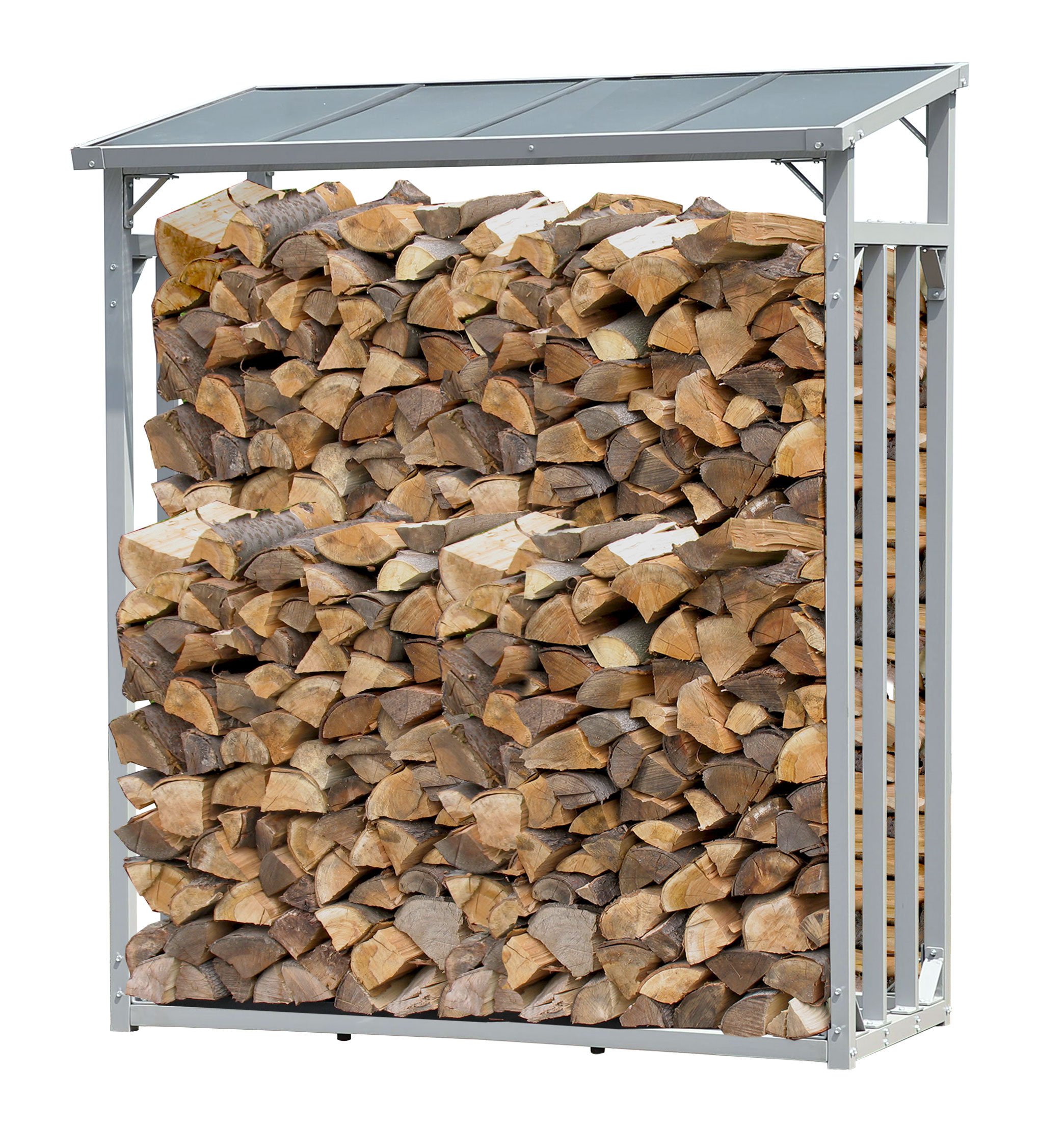 Quick-Star 130Cm W x 70Cm D Metal Log Store | Wayfair.co.uk