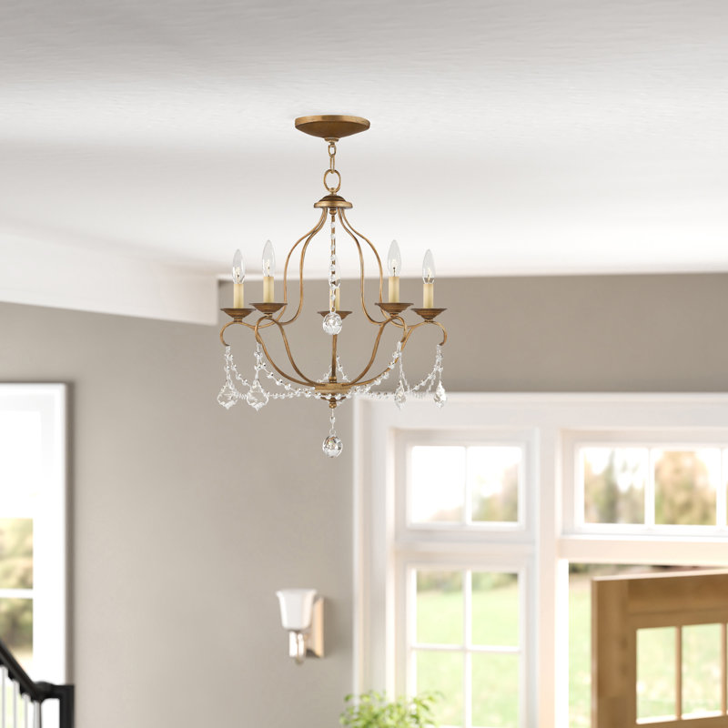 Three Posts Sapulpa 5 Light Candle Style Empire Chandelier Reviews Wayfair Hang it as a semi flush mount ceiling light, pendant or chandelier. wayfair