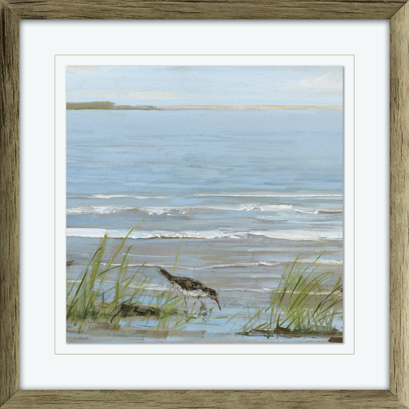 Longshore Tides Afternoon On The Shore Ii Framed Acrylic
