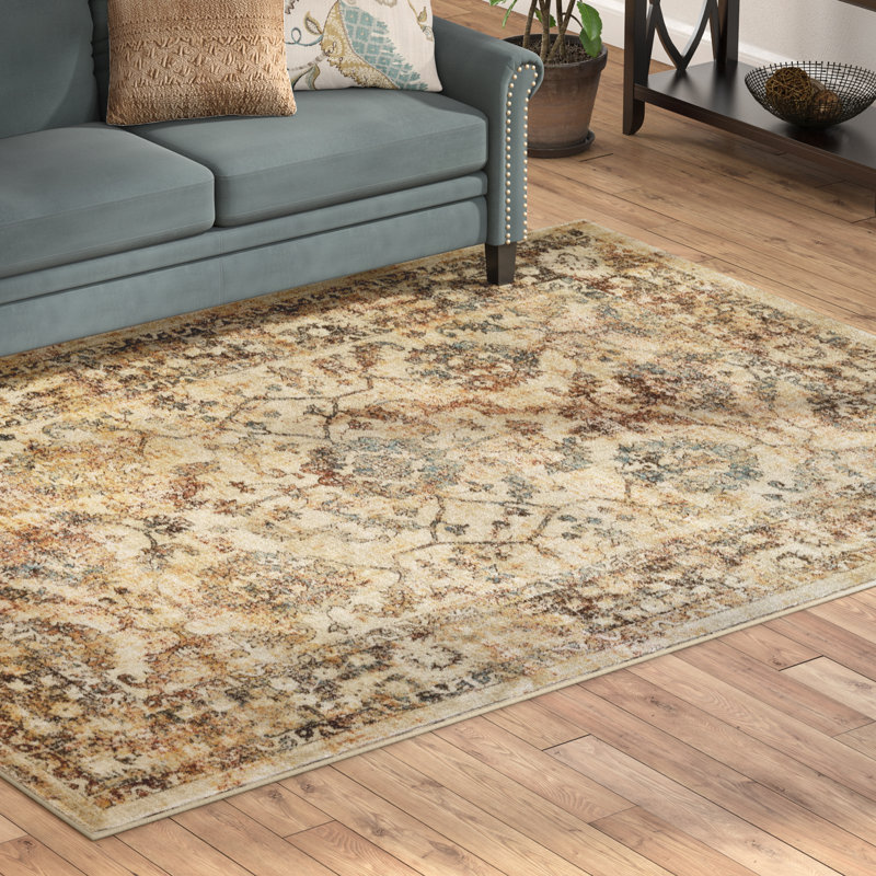 Charlton Home Bayou Burnt Orange Teal Area Rug Wayfair Bayou Burnt Orange Teal Area Rug