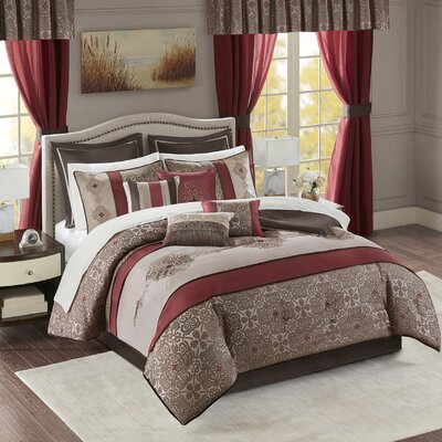 Pernille Comforter Set Darby Home Co Size California King
