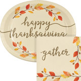 Thanksgiving Disposable Party Supplies You Ll Love In 2020 Wayfair