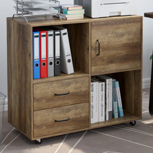 Bookcase Filing Cabinet Combo Wayfair