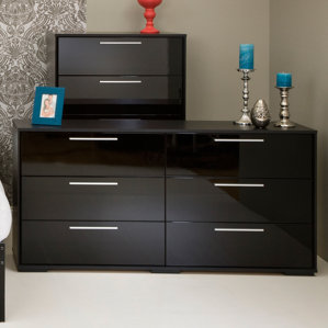Mikka 6 Drawer Double Dresser by South..