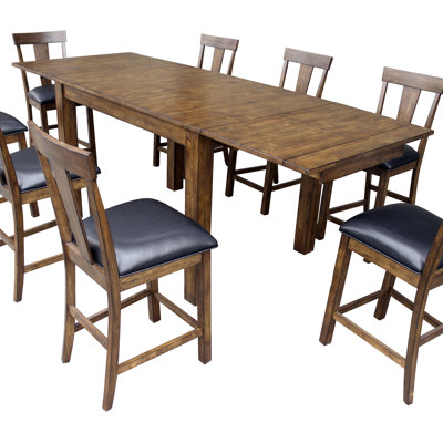 Loon Peak Alder Solid Wood Dining Table Loon Peak Alder Solid Wood Dining Table