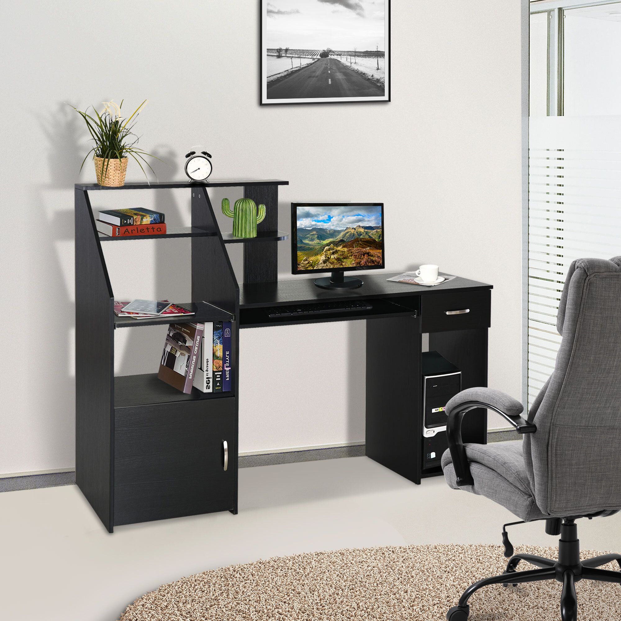 Latitude Run® Atzhiry '' Desk & Reviews | Wayfair