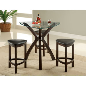 4 Piece Counter Height Dining Set by Hokku Designs