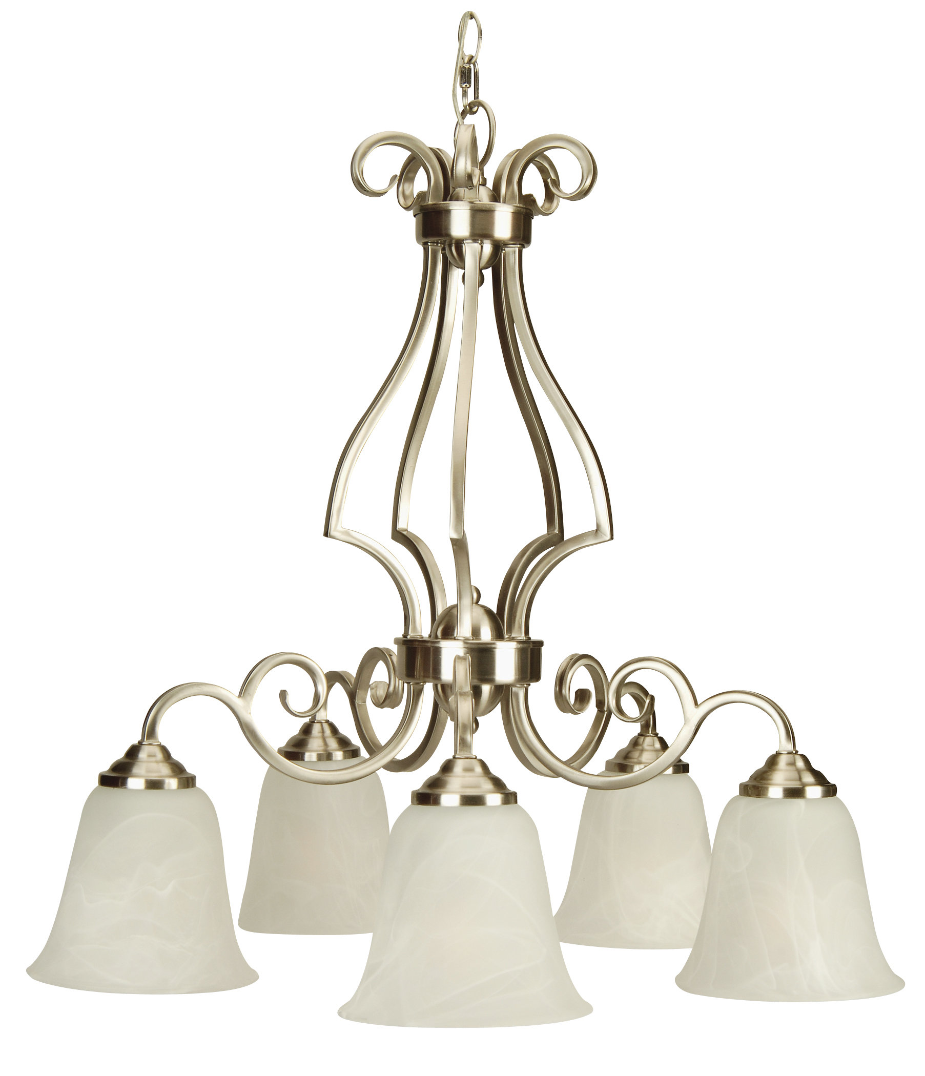 Alcott Hill Centreville 5 Light Shaded Classic Traditional Chandelier Wayfair