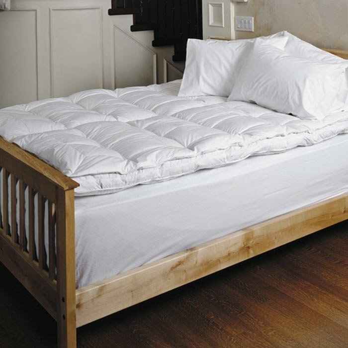 Downia Luxury Duck Feather and Down Mattress Topper QUEEN Bed Size RRP $269 