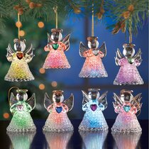 Angel Religious Polish Glass Christmas Tree Ornament Decoration 110208 