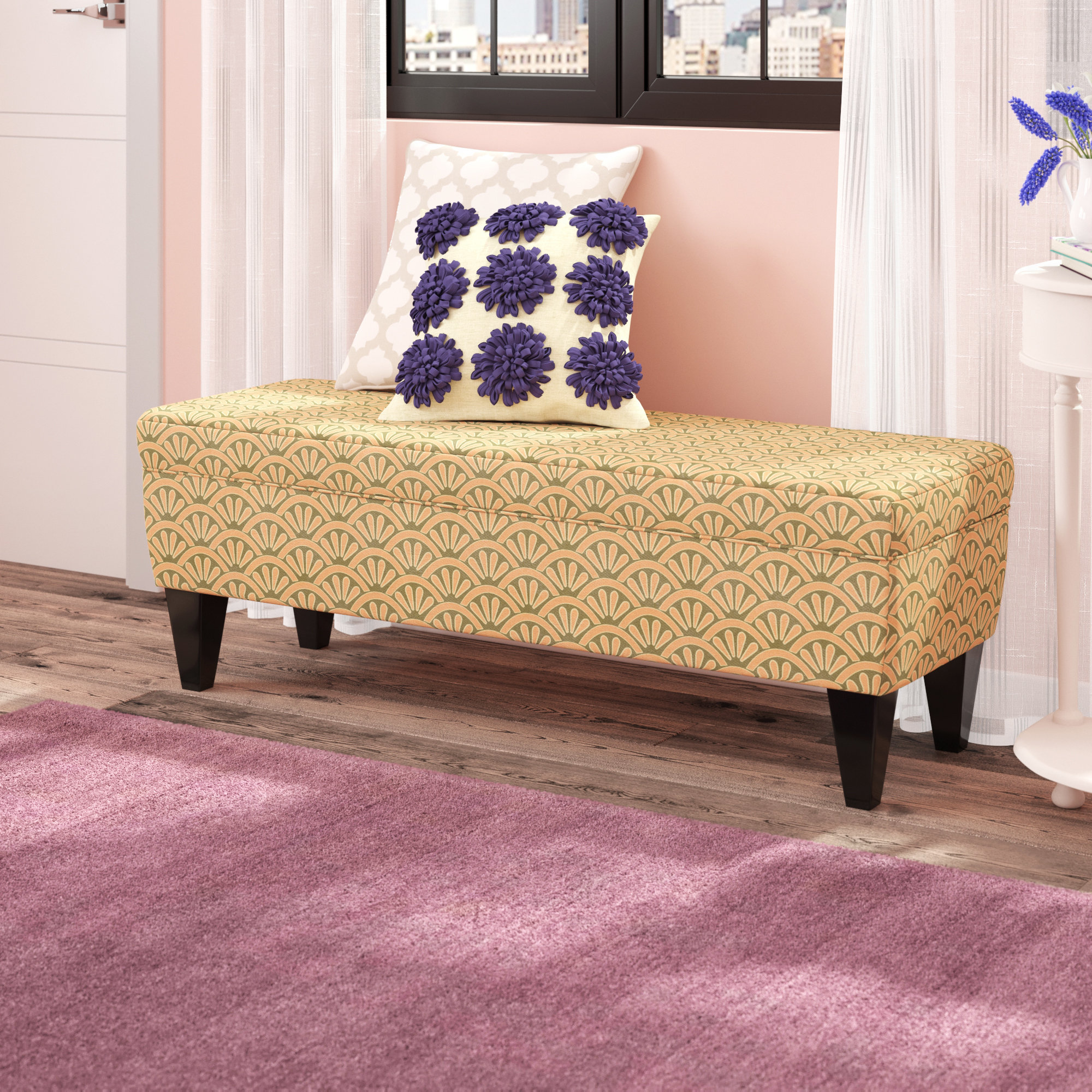 Red Barrel Studio Regis Two Seat Storage Bench Reviews Wayfair