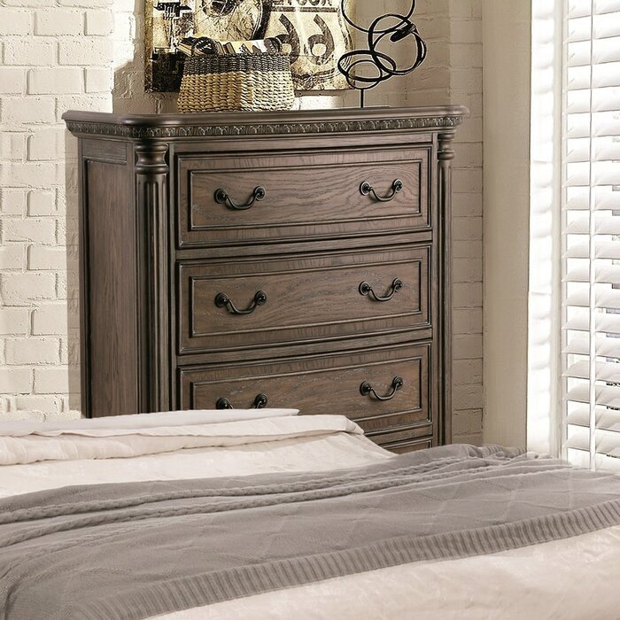 Portsmouth Traditional 5 Drawer Chest