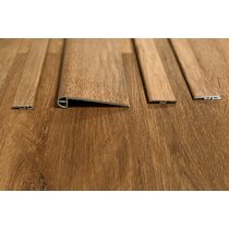 Transition cover strip LEVEL DIFFERENCES 13-21 mm Threshold woodlike trim 1/2m 