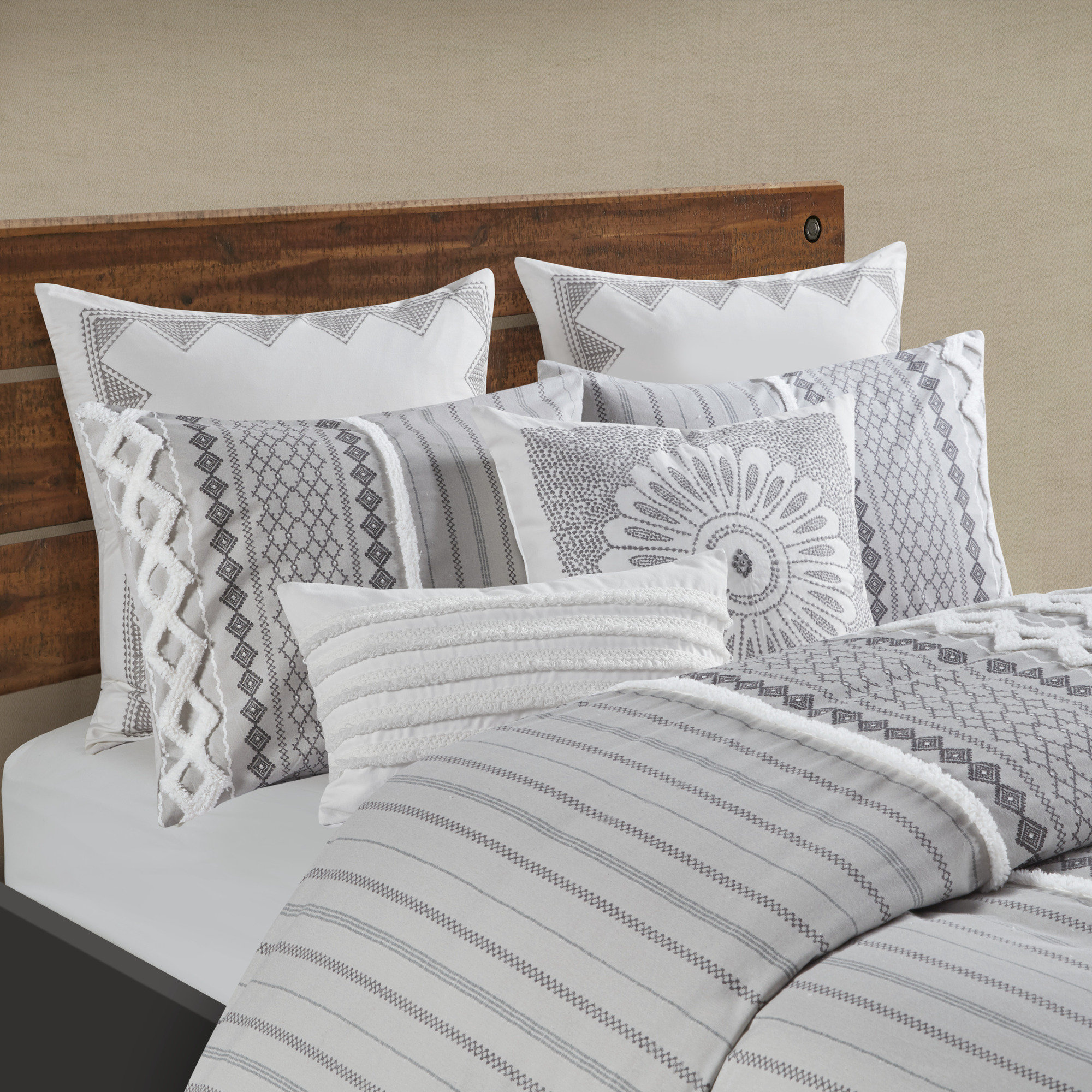 Eider Ivory Jenkinsburg Duvet Cover Set Reviews Wayfair Eider Ivory Jenkinsburg Duvet Cover
