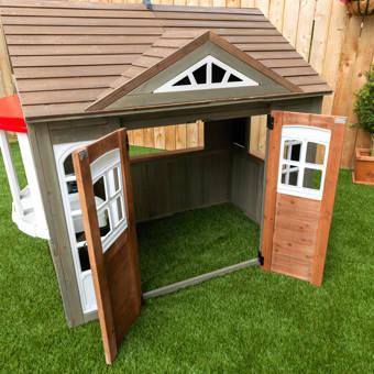 kidkraft timber trail wooden outdoor playhouse stores