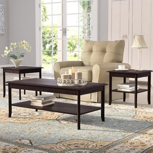 Jessica 3 Piece Coffee Table Set by Red Barrel Studio®