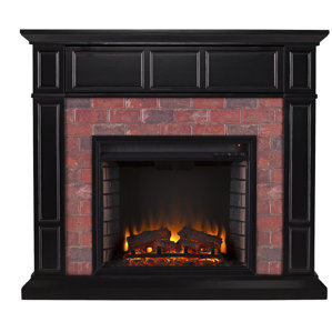 Monrovia Electric Fireplace by Alcott Hill