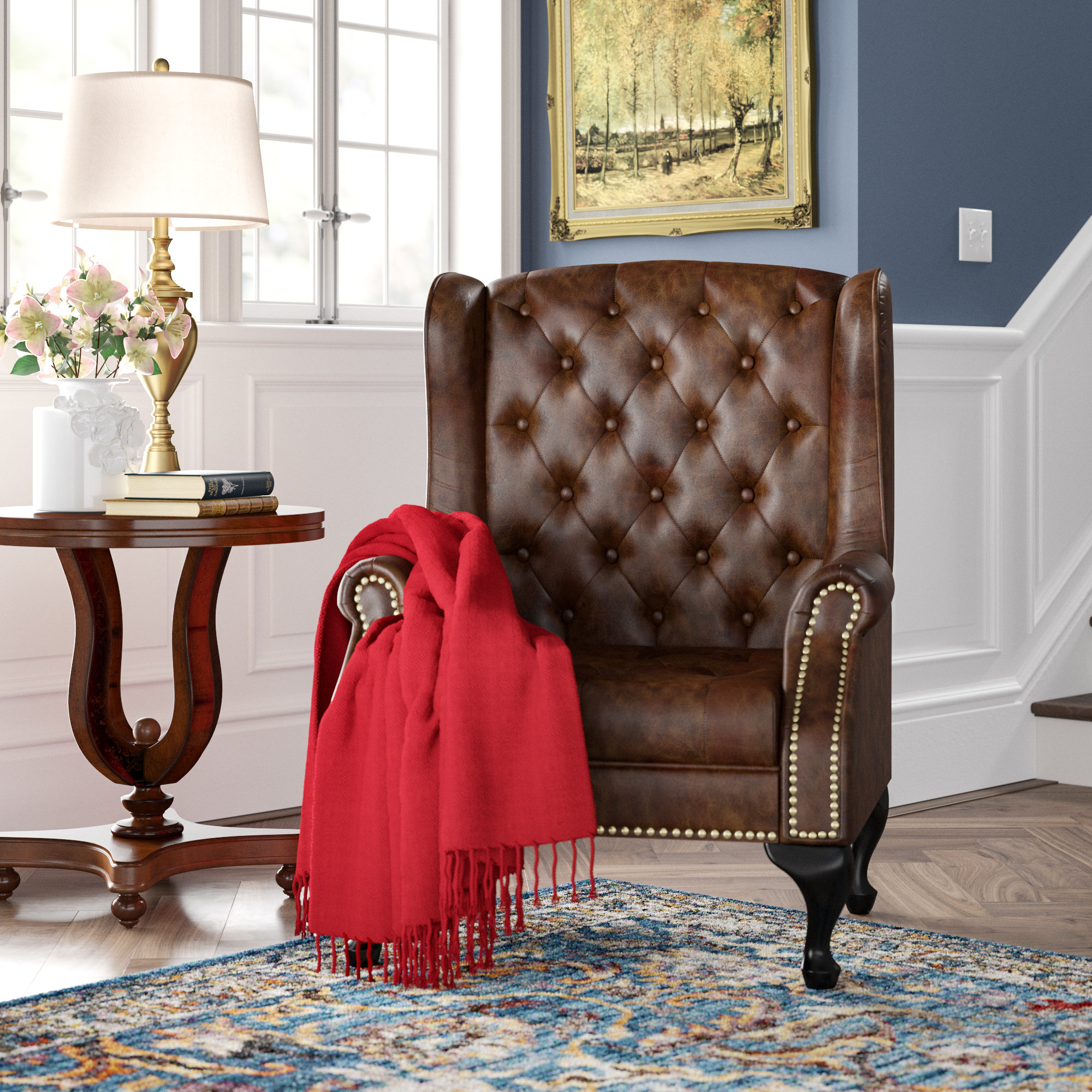 wayfair wing chairs