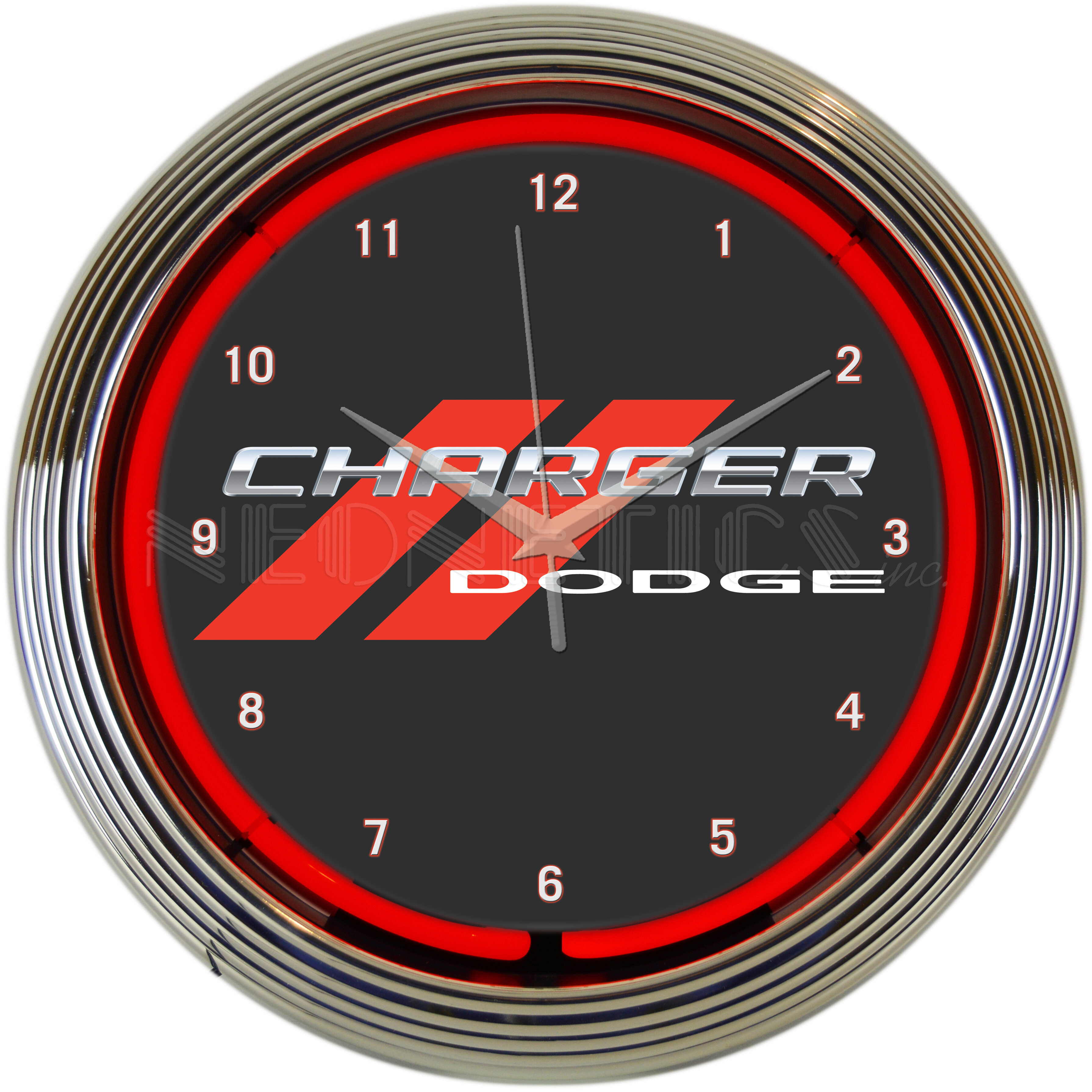 Neonetics Dodge Charger Neon 15 Wall Clock Wayfair