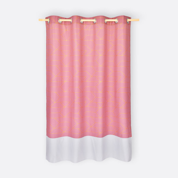 KraftKids Vorhang-Set Goldene Linien mit Ösen, blickdicht & Bewertungen