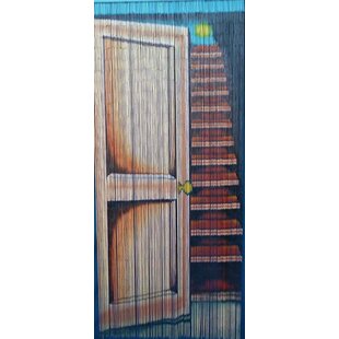 90x175cm 27 Line Beaded Bamboo Wooden Door Curtain Summer Blind Curtain Screen 