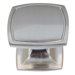 Platinum Square Knob (Set of 10)