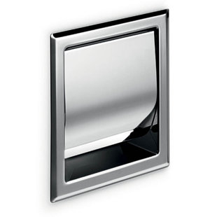 Recessed Toilet Paper Holders You Ll Love Wayfair Hotellerie Recessed Toilet Paper Holder With Cover