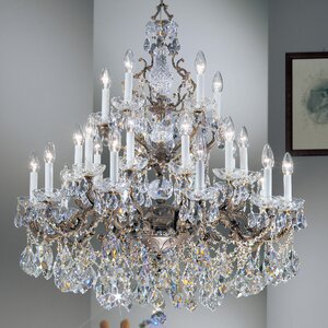 Madrid Imperial 21-Light Crystal Chandelier