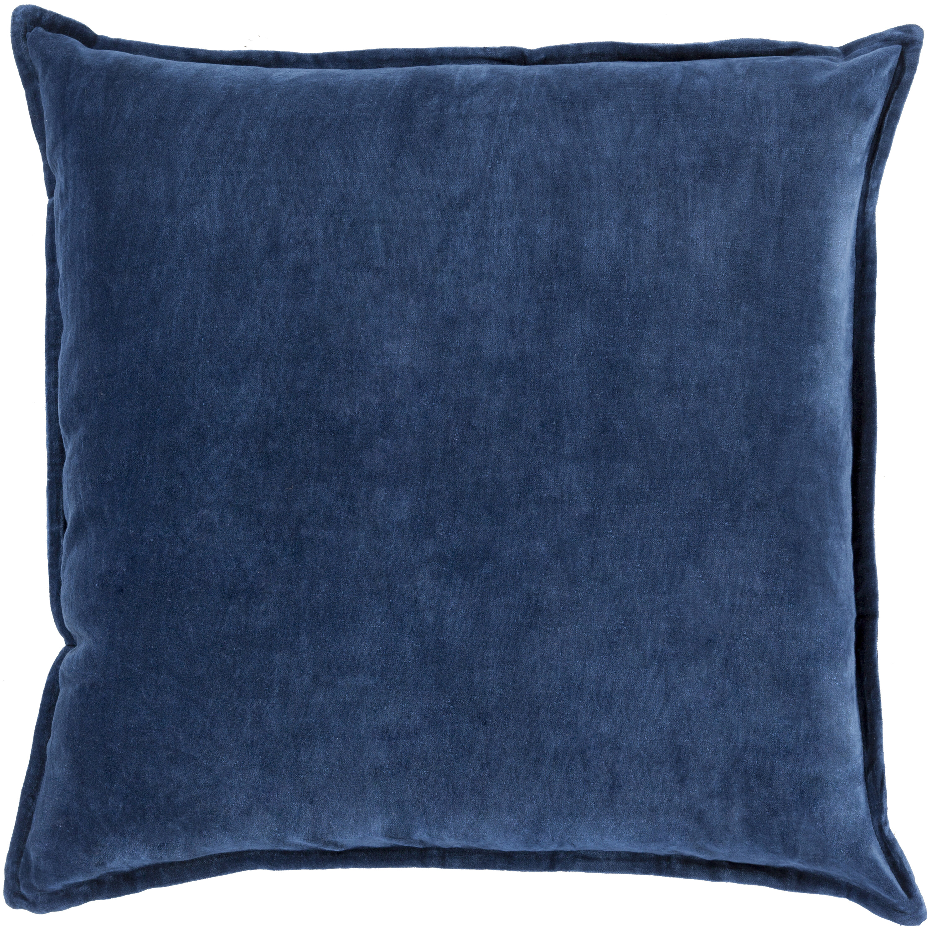 Темно синяя подушка