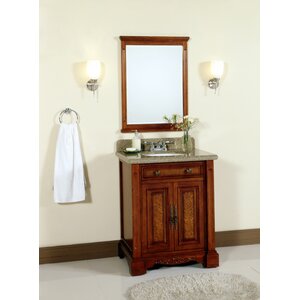 28″ Single Bathroom Vanity Set with Mirror