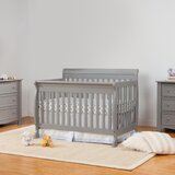 light gray crib