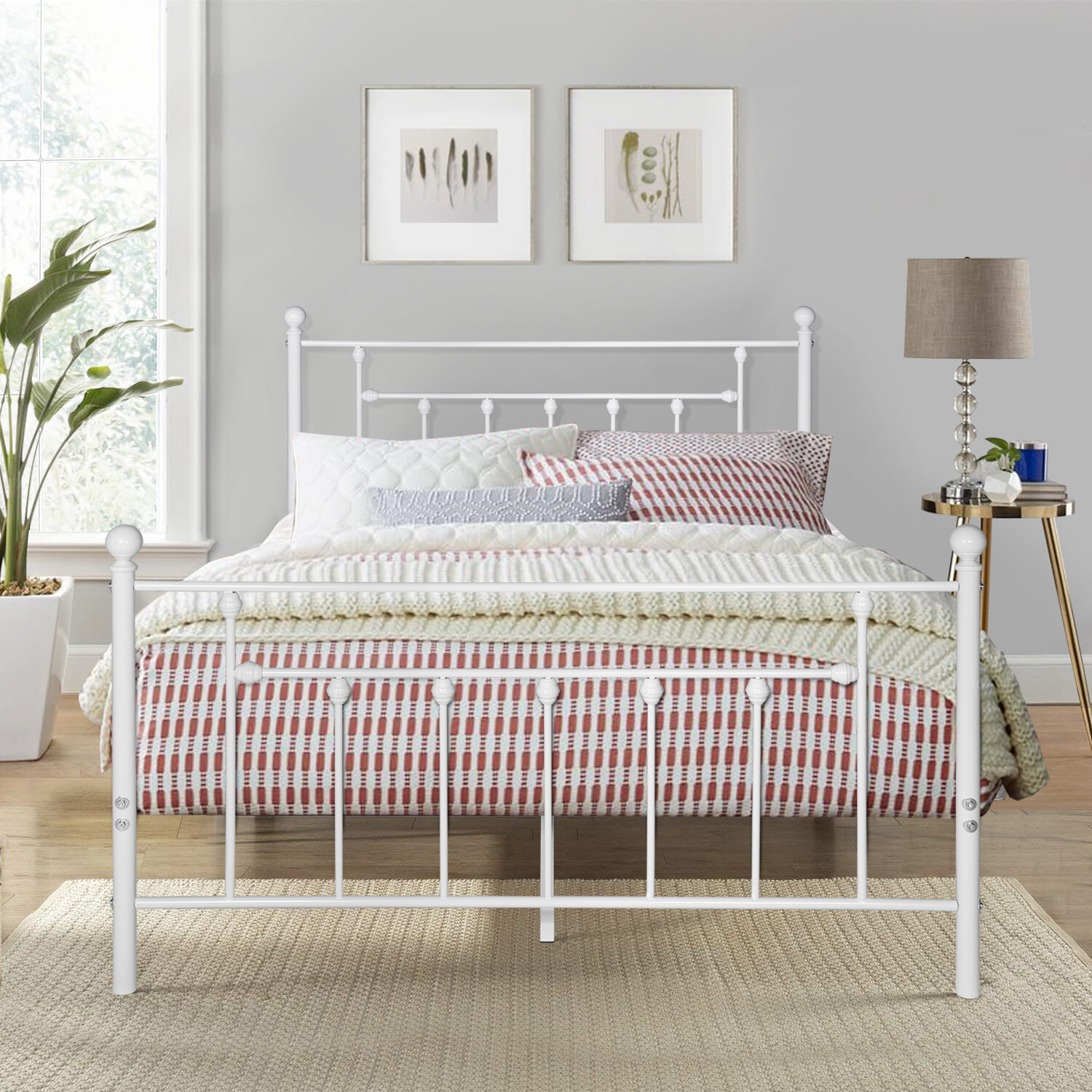 Coastal White Beds You Ll Love In 2021 Wayfair